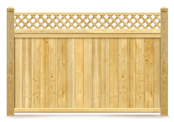 Grid Top Wood Fence Company in Fort Wayne