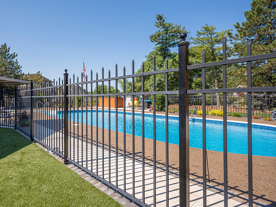 ornamental steel fence Huntertown Indiana